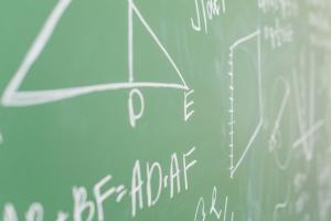 Theorem Written White Chalk School Board (1)